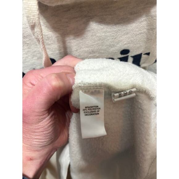 Quinnipiac College Hoodie Cowl Neck by League Gray Pullover size women's small - Picture 4 of 7